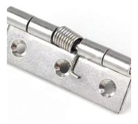 2.5inch/3inch/3.5inch/4inch Self Closing Spring Hinge 304 Stainless Steel Hardware Accessories 1Pcs(4inch 2pcs)