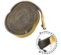 2.5M, 18x3mm Ampio Nero Piatto Stufa Corda Autoadesivo Vetro Sigillo Fuoco