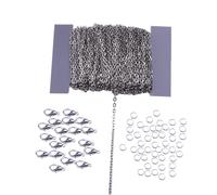 2 .5mm Catene Per La Produzione Di Gioielli Catena Estensione Della Collana