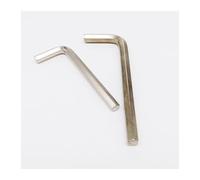 2/5pcs Acciaio Piccolo 0.7 0.9 1.27 1.5 2 2.5 3 4 5 6mm Esagonale Vite A Esagono Incassato Bullone Cacciavite Strumento Chiave(Nickle-plated,0.9mm 5pcs)