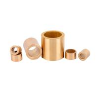 2/5PCS Diametro Interno 12 millimetri Boccola In Ottone Metallurgia Delle Polveri Cuscinetto Olio Boccola di Rame resistente All'usura Boccola di Guida(12x15x10 5pcs)
