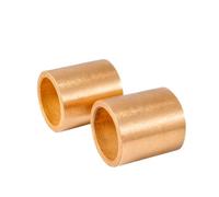 2/5PCS Diametro interno 16mm Boccola in ottone Metallurgia delle polveri Cuscinetto a olio Boccola di guida in rame(5pcs 16x20x15)