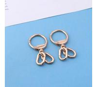 2/5Pcs Girevole Gancio Portachiavi con Molla Clip Anello Hardware per Cordicella Fare Artigianato FAI DA TE Sacchetto Fasc