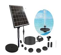 2.5W / 5W pompa fontana solare mini fontana ad energia solare acqua galleggiante bagno for uccelli all'aperto for la decorazione del giardino dello stagno del bagno degli uccelli ,Ecologico(5W split f