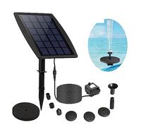 2.5W / 5W pompa fontana solare mini fontana ad energia solare acqua galleggiante bagno for uccelli all'aperto for la decorazione del giardino dello stagno del bagno degli uccelli ,Ecologico(2.5W split