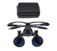 2.5X 420mm Portable Loupe binoculari Lenti d'ingrandimento (nero)