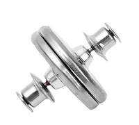 2/6/10/20/40 pezzi Fibbie for tende magnetiche resistenti, senza chiodi, da finestra staccabili, impediscono la luce, pulsanti di chiusura, clip, accessori con fibbia magnetica(17mm,20PCS(10 Pairs))