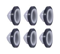 2/6/12pcs Doccia Rubinetto Guarnizione Sostituzione Antinegativo Controllo Pressione Pad Gomma Nessuno Ritorno Pad Gomma Pad Doccia Rubinetto Guarnizione