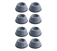 2/6/8 Pezzi Piedini Antivibrazione Tappetino In Gomma Slipstop Silent Universal Supporto For Lavatrice Frigorifero Ammortizzatori Supporto(8pcs)