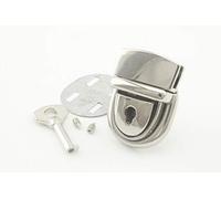 2.6 cm x 4 cm Lega di Zinco Blocco Lingua con Chiave Borsa Serratura per Borsa Borsa Fare Borsa 1 Set per lotto N17