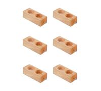 2/6 fori Blocchi di attrito Attrezzatura Sperimentale Fisica E Meccanica Blocco di Legno Con Gancio Strumento di Insegnamento Fisica 2 6 Attrito Legno Fisica Esperimento Attrezzatura Per Adolescenti