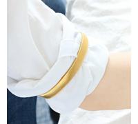 2/6 pezzi Ferma-maniche, Bracciale elastico in metallo, Ferma-manica antiscivolo, Ferma-manica unisex per maniche lunghe Tagli UnicaColore unicoLega di rame