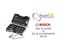 2.607.017.326-879 SET DI PUNTE E BIT DI AVVITAMENTO DA 35 pz BOSCH