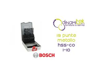 2.608.587.012 SERIE PUNTE HSS-R 1-10 19X BOSCH