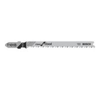 Bosch Professional 100 x Lame per seghetto alternativo T 101 B (per Legno tenero, straight cut, accessorio Seghetto alternativo)