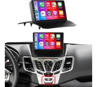 2+64G Android 14 Autoradio doppio DIN per Ford Fiesta 2009 2010-2014 con CarPlay wirelessAndroid Auto touchscreen da 9 pollici Radio DAB GPS Bluetooth Wi-Fi FM/RDS e telecamera di retromarcia AHD