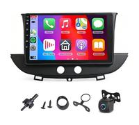 2+64G Android 15 Doppio Din Autoradio per Opel GrandLand/Crossland 2017-2023,9 inch Touchscreen Autoradio Navi con Wireless Carplay Android Auto Bluetooth FM/RDS Backup Camera Mirror Link