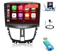 [2+64G]Autoradio Android 13 per Peugeot 207 2009-2013 con Senza Fili Carplay & Android Auto - Radio Touchscreen da 9 Pollici con WiFi GPS DSP FM/RDS Radio SWC+ Telecamera di Backup AHD