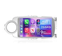 [2+64G]Autoradio Android 13 per Toyota yaris 2012-2017 con Senza Fili Carplay & Android Auto - Radio Touchscreen da 9 Pollici con WiFi GPS DSP FM/RDS Radio SWC+ Telecamera di Backup AHD