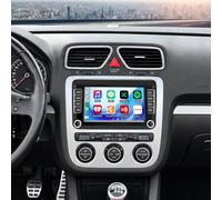 2+64G Autoradio Stereo per Volkswagen Eos 2006-2011 con Wireless Carplay | Android 15 7 pollici Touch Screen Radio Lettore Multimediale con Android Auto navigazione GPS FM RDS SWC Bluetooth WiFi
