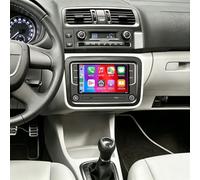 2+64G Doppio DIN Autoradio per Skoda Fabia 2007-2014 con Wireless Carplay Android Auto 7" IPS Touch Screen Android 14 Car Radio GPS Navi Bluetooth FM RDS Backup Camera WiFi Mirror Link