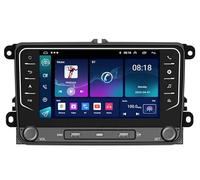 2+64G Doppio DIN Autoradio per VW Golf MK5 MK6 con Wireless Carplay Android Auto 7" IPS Touch Screen Android 14 Car Radio GPS Navi Bluetooth FM RDS Backup Camera WiFi Mirror Link