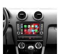 [2+64G]SIXWIN Android 13 Autoradio con Wireless CarPlay/Android Auto/HiFi per Audi A3 S3 RS3, 7 Pollici Capacitivo TouchScreen Radio con EQ/WiFi/GPS/Bluetooth/FM/RDS/USB/Mirrorlink
