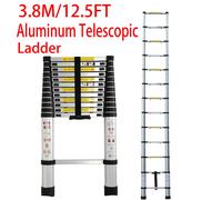 2.6m-6.2m portatile Heavy Duty Multiuso Alluminio Scala Telescopica Allungabile