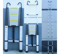 2.6m-6.2m portatile Heavy Duty Multiuso Alluminio Scala Telescopica Allungabile
