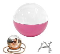 2.7" Crystal Ball Video Player, Memory Orb Ball, 3D Crystal Ball with Digital Display,Memory Sphere Lamp, Uploadable Videos&Photos, Custom Upload Memory Gift for Anniversary, Birthday (D)