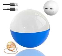 2.7 "Display Digitale a Sfera di Cristallo, Globo di Illuminazione Personalizzato, Regalo di Memoria Video e Foto Carichi Carichi, Perfetto per Coppie e Animali Domestici blue