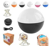 2.7"WiFi 2026 New Upgraded Crystal Ball-3D Video & Photo Memory Sphere,Crystal Ball DIY Video Player,Uploadable Videos & Photos,Gift for Couples,Pets,Anniversary, Birthday, Christmas (Black)