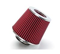 2.75" Corto Ram Freddo Presa D'aria Filtro Tondo/Cono universale rosso Per Honda