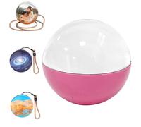 2.7inch Videos And Photo Player Ball with Digital Display,2025 New Crystal Ball Video Player,Video Sphere,3D Stereoscopic Visual Effect,for Recording Beautiful Moments and Preserving Memo(Color:Pink)
