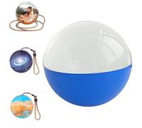 2.7inch Videos And Photo Player Ball with Digital Display,2025 New Crystal Ball Video Player,Video Sphere,3D Stereoscopic Visual Effect,for Recording Beautiful Moments and Preserving Memo(Color:Blue)