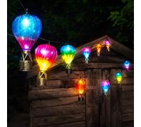 2,7m Pallone Aerostatico Solare LED Multicolore Luci da Appendere Outdoor