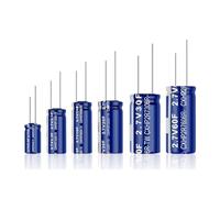 2.7V Capacitor CDA 1F/3.3F/10F/20/25F/60F Vehicle Traveling Data Recorder Reserve Power R-Type EKFBQBGW(2.7V6.0F 10x20mm)