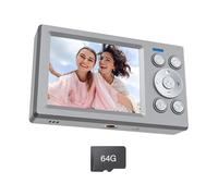 2.8+1.4Inch Doppio Schermo Macchina Fotografica 5000W Pixel Video Shock Proof Corpo Portatile Per Campus Macchina Fotografica Da Viaggio Per Attività Scuola