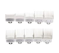 2/8/10 Pezzi Di Guida For Taglio Tagliacapelli Pettine Di Protezione 1,5-25 Mm Kit Di Strumenti For Pettini, Compatibile Con WAHL, For Tagliacapelli Con Testina Di Taglio 46x38 Mm(White 10pcs)