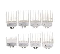 2/8/10 Pezzi Di Guida For Taglio Tagliacapelli Pettine Di Protezione 1,5-25 Mm Kit Di Strumenti For Pettini, Compatibile Con WAHL, For Tagliacapelli Con Testina Di Taglio 46x38 Mm(White-8PCS)