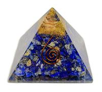2.8 " Blu Lapis Lazuli Orgonite Orgone Pyramid Energia Reiki Guarigione