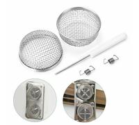 2.8" Bugs 2x Connettore Corretto Installazione Diretta Copertura Rete Acciaio