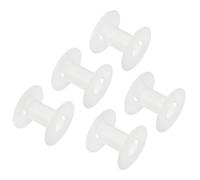 2,8" Filo Bobine,10pz Plastica Bobina Catena Nastro,Bianco
