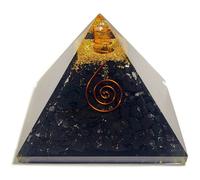 2.8 " Nero Shungite Orgonite Orgone Pyramid Energia Reiki Heal Charged