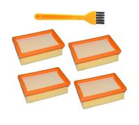 2.863-005.0 Filtro For Aspirapolvere Sostituisci Il Filtro, Compatibile Con KARCHER MV4 MV5 MV6 WD4 WD5 WD6, Parti Di Ricambio For Aspirapolvere A Umido E A Secco(4pcs)