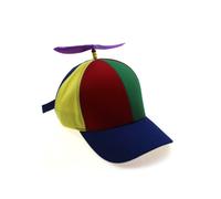 (2-9 anni (52-54 cm) Viola Fan BlueY) Cappellino da baseball patchwork con libellula di bambÃ¹ colorata alla moda