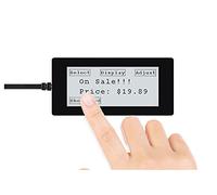 2.9 pollici E-Paper E-Ink Touch Display per Raspberry Pi Pico 296×128 Due Colori Touch epaper Display Modulo Supporto Touch a 5 Punti Aggiornamento Parziale 3.3V Interfaccia SPI/I2C