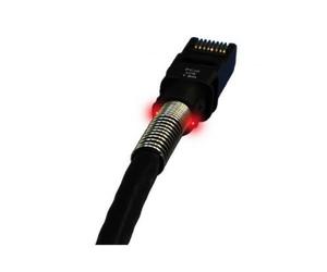 2.95ft Cat6 UTPA Patchsee Cable - Black