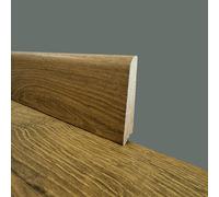 €2,99ml - BATTISCOPA in FIBRA DI LEGNO coordinato GAMMA LAMINATI 70x15 inclinato vari decori - GOLDEN GATE (quercia prime)