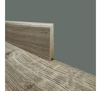 €2,99ml - BATTISCOPA in FIBRA DI LEGNO coordinato GAMMA LAMINATI 70x15 inclinato vari decori - KARAYEL (discolored oak)